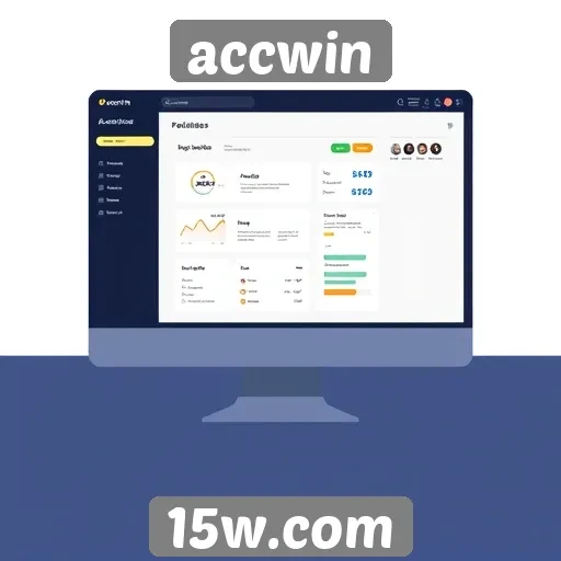 Interface do usuário do accwin é intuitiva e responsiva